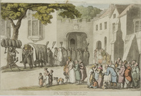 KG 2021 038
<br/>
De goed en groot man (serie: The English dance of death)
<br/>
<em>Rowlandson, Thomas (1756-1827)</em>